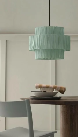 Подвесная люстра с регулировкой цветовой температуры Inodesign Hiskias INO_Hiskias Green 42.3550