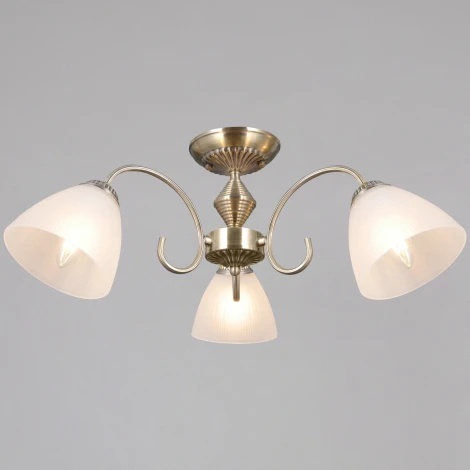 Потолочная люстра на штанге ILLUMICO IL0897-3CSQ-26 AB ELITE