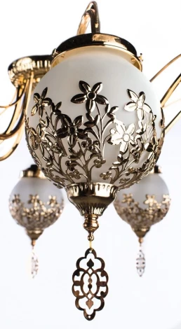 Потолочная люстра Arte Lamp Moroccana A4552PL-8GO