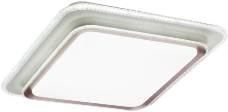 Настенно-потолочный светильник Sonex Losy 7683/EL пластик/темно-коричн. LED 70Вт 3000-6000K 500х500 IP43 пульт ДУ (220V)