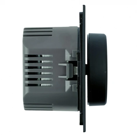 Выключатель диммирующий (механизм) 250В 1200W RSW10-3106-05 черный бархат Stekker Мия 50568