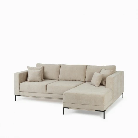 Угловой диван Newton правосторонний 288 Cosmo RED 423716