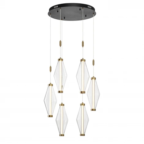 Подвесная люстра каскадная Citilux Tanna CL253030