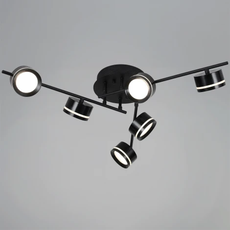 Потолочная люстра на штанге Reluce 10590-0.3-06 Black