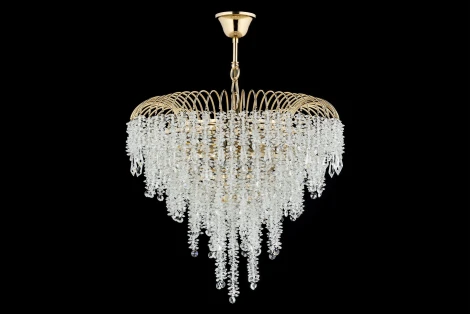 Подвесная люстра Arti Lampadari Ferla E 1.5.46.105 G (220V, хрусталь, на цепи)