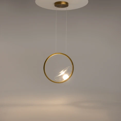 Подвесной светильник Maytoni Lunare MOD327PL-L5BS3K (LED, 220V, на тросе, кольцо)