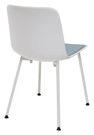 Обеденный стул M-City SLEEK F10FA WHITE - BLUE