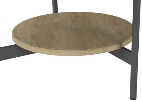 Стол журнальный Калифорния Марио Графит/дуб сонома 9557096401