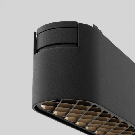 Трековый светильник Basis Grid Radity 4000K 6Вт 120° LED (магнитный) Maytoni Technical TR084-1-6W4K-B (48V)