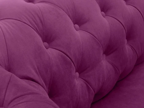 Диван Chesterfield ОГОГО (арт.344560), (Ткань/Фиолетовый)