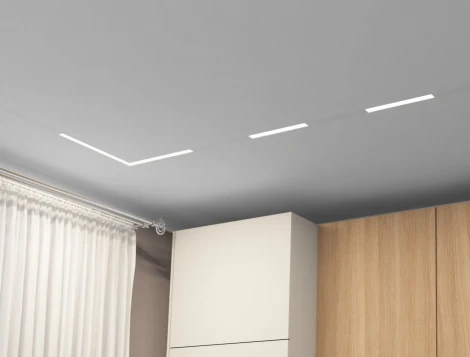Трековый светильник Denkirs Smart DK8003-WH (LED, 220V, пульт управления, управление смартфоном, голосовое управление, умный дом - Алиса)