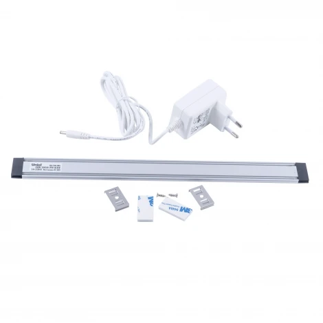 Светильник светодиодный для мебели ULI-F48-3W/4500K SENSOR IP20 SILVER (220V, сенсорный выключатель)