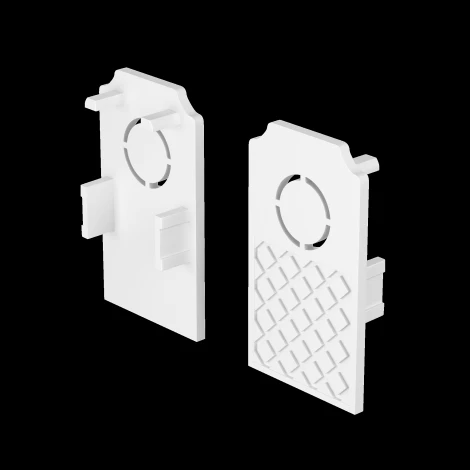 Заглушка торцевая 2шт Exility встраиваемый белый (магнитный) Maytoni Technical TRA034EC-42W