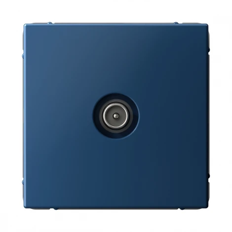 ТВ-розетка оконечная (аквамарин) Systeme Electric GAL001191
