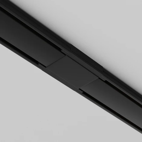Коннектор питания прямой Radity черный (магнитный) Maytoni Technical TRA084C-11B