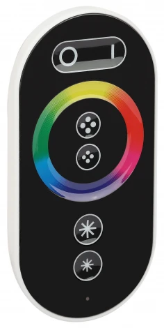 Контроллер для светодиодной ленты RGB с радио пультом ЭРА RGBController-12/24V-288/576W-IP20-RF