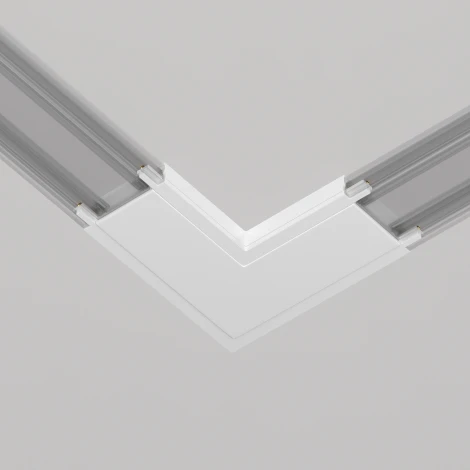 Конектор питания угловой Radity белый (магнитный) Maytoni Technical TRA084CL-11W