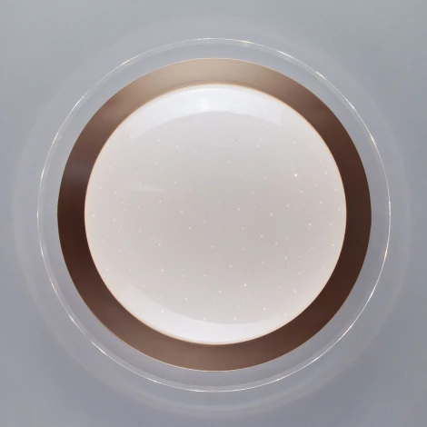 Потолочный светильник Eurosvet Fusion 40002/1 LED матовое золото 28W