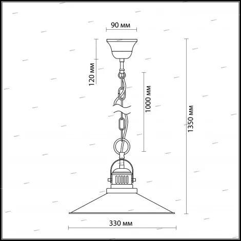 Подвесной светильник Odeon Light Latura 2898/1A