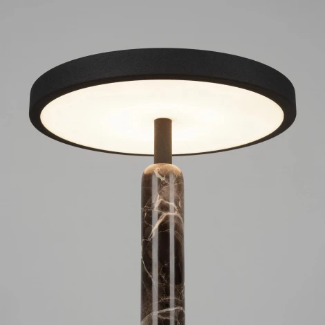 Настольная лампа SP-ALYSS-TAB-R22.5x30-5W Warm3200-MIX (CF-BK, 110 deg, 230V) (Arlight, IP20, Мрамор) 061708