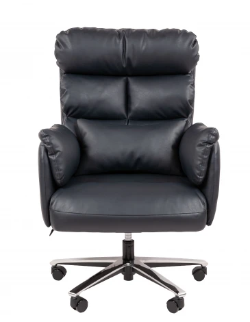 Офисное кресло Chairman 433 Россия экокожа черная 7210899