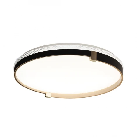 Настенно-потолочный светильник пластик/черн./зол. Sonex Olidi Black 7647/ELN LED 76Вт 3000/4000/6000К