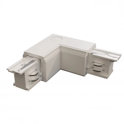Коннектор угловой внутренний Trinity белый (трехфазный) Maytoni Technical TRA005CL-31W-R (220V)