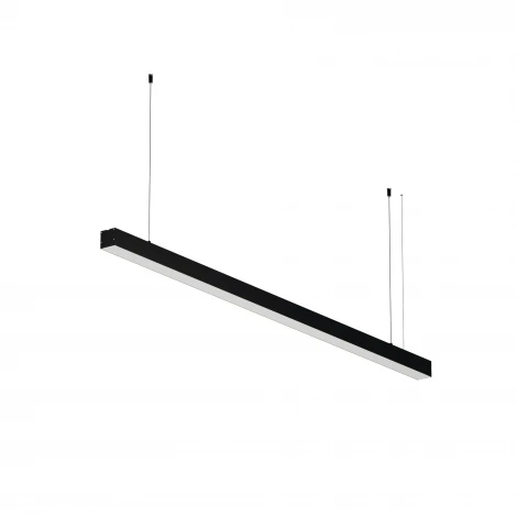 Подвесной светильник линейный светодиодный Maytoni Technical LL312029 3000K 50x50 черный 1,5 м