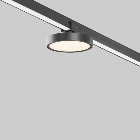 Уличный трековый светильник низковольтный светодиодный Maytoni Outdoor Зон / Zon IP Elasity IP 3000К 12Вт 48V O-TR01-1-F-12WB3K