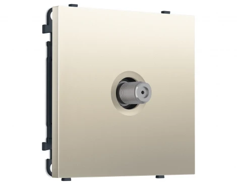 Комплект механизма ТВ-розетки SAT (Шелк) Ambrella Volt QUANT PRO MS553050