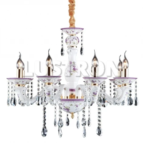 Подвесная люстра Arte Lamp Contessa A6613LM-8GO