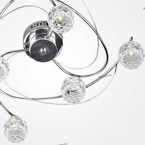 Потолочная люстра Eurosvet Madlen 80103/6 хром