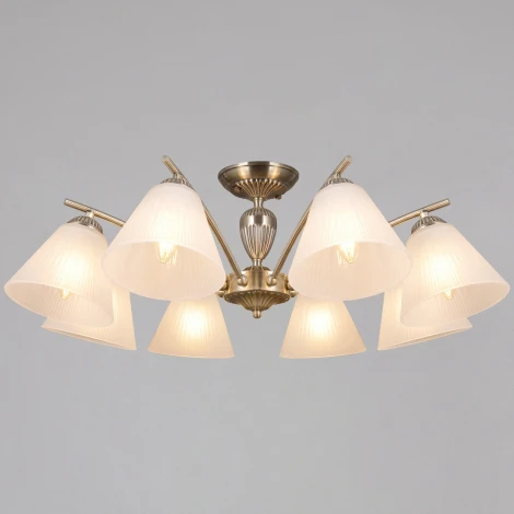 Потолочная люстра на штанге ILLUMICO IL0900-8CSQ-26 AB ELITE