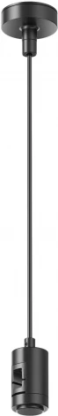 Подвес тросовый Hang с вводом питания Flarity черный Maytoni Accessories for tracks Flarity TRA157SW-B1-B (24V)