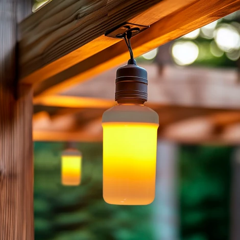 Лампочка светодиодная цилиндр белая E27 6W Uniel LED-L60-6W/FLAME/E27/FR PLD01WH