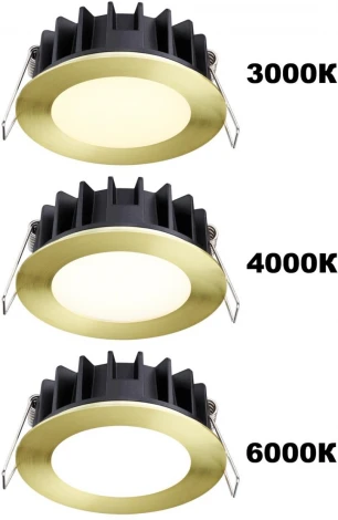 Точечный встраиваемый светильник Novotech Lante 358956 (LED, 220V, круглые)