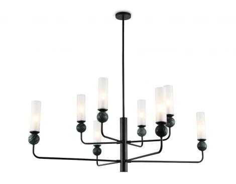 Потолочная люстра на штанге с мрамором Ambrella Ceramo Modern LH53275