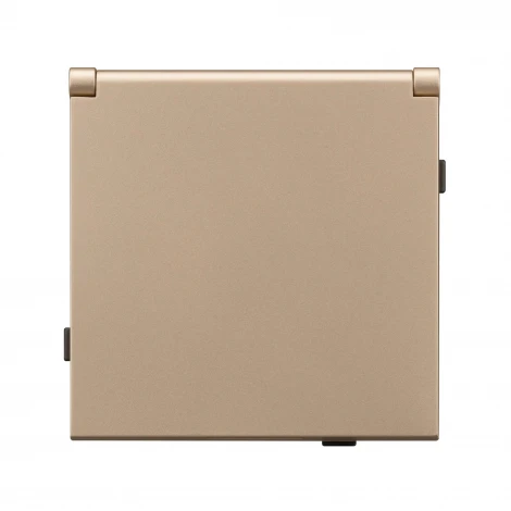 Механизм розетки влагозащищённый SCT-TENDO-MCP-PL-GD (230V, 16A) (Arlight, Песочный) 054093