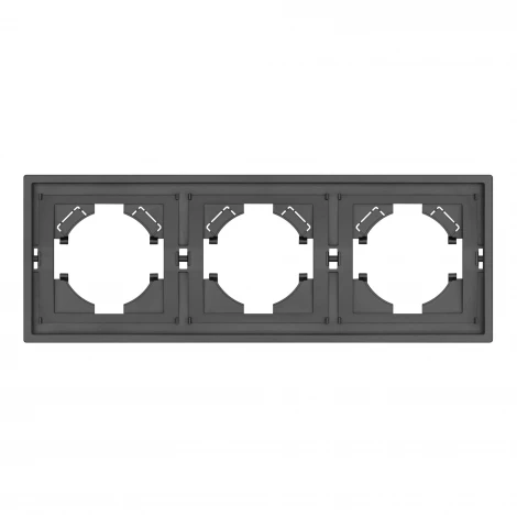 Рамка пластиковая FRM-TENDO-SFPL-3-GR (Arlight, Матовый песочный) 054652