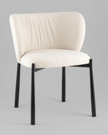 Стул Белла шенилл молочный Stool Group УТ000042703