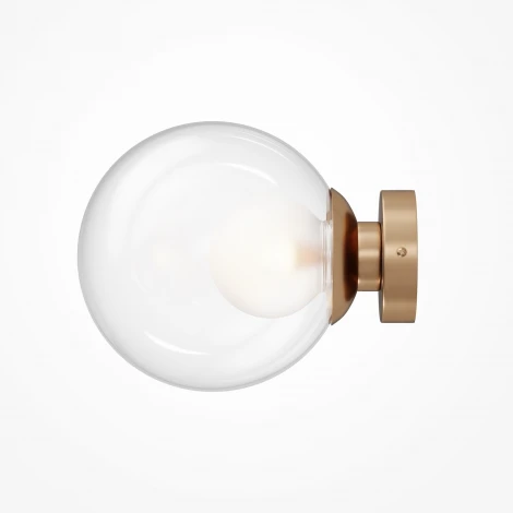 Настенно-потолочный светильник Maytoni Basic form MOD521WL-01G3 (220V, шар)
