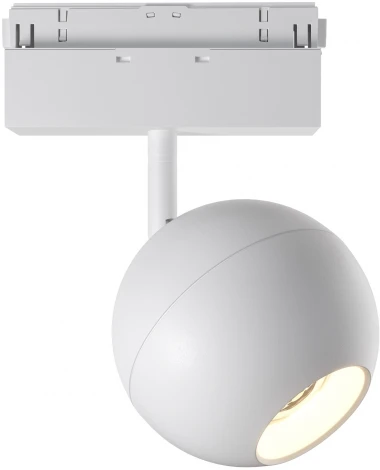 Трековый светильник магнитный Maytoni Ball TR028-2-15W3K-W (LED, 48V, шар)