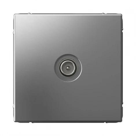 ТВ-розетка (сталь) Systeme Electric GAL000993
