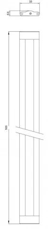 Линейный светильник Deko-Light Flache 687103