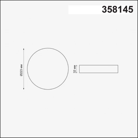 Встраиваемый точечный светильник Novotech Moon 358145 (LED, 220V, круглые)