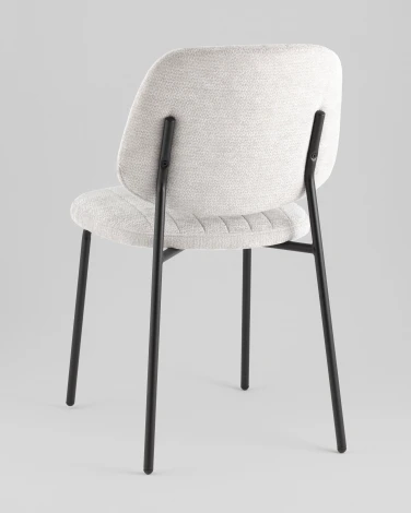 Стул обеденный Patrys светло-серый шенилл Stool Group УТ000042058