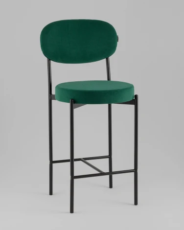 Стул Бриф Original N полубарный велюр зеленый 2 шт. Stool Group УТ000043059