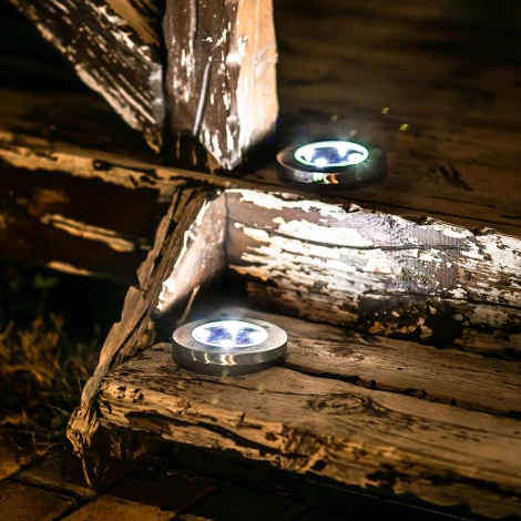 Грунтовый светильник на солнечной батарее Uniel USL-F-171/PT130 INGROUND (LED, круглые, IP44)