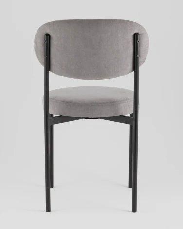 Стул Бриф Original велюр серый Stool Group УТ000042301