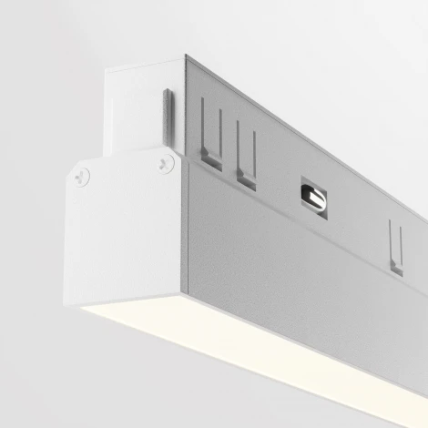 Трековый светильник магнитный светодиодный Voltega Exilight VGL030-4-24W3K-WW-DS-W 24Вт LED 48V